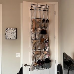 Door shoe organizer